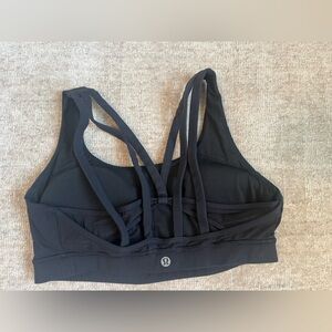 Lululemon strappy black sports bra